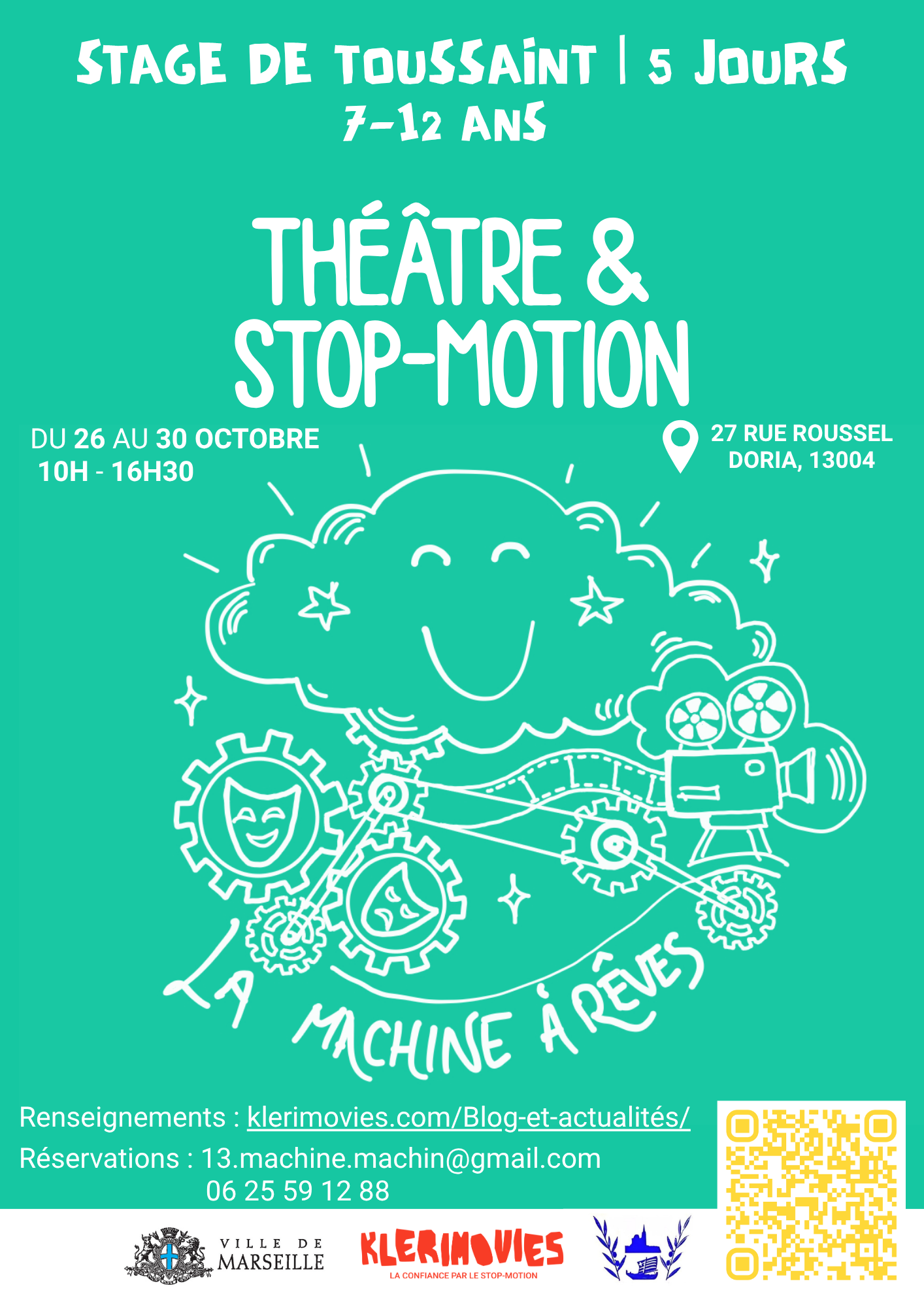 Affiche stage La Machine à rêves